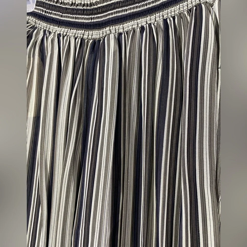 Jones & Co Size 10 90s Flowy Striped Ladies Pants - Picture 4 of 8